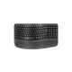 Logitech Wave Keys brezžična tipkovnica, SLO g., grafitna (920-012304)