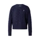 Polo Ralph Lauren Pulover mornarska/bela