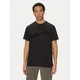 G-Star Raw Majica Floock G-Script D25148-C784 Črna Regular Fit