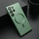 Futrola ELEGANT MAGSAFE za Samsung S918B Galaxy S23 Ultra 5G green