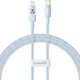 Polnilni in podatkovni 20W USB-C v Lightning kabel Baseus Gem - 2m - galaxy blue