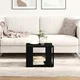 vidaXL vidaXL Klubska miza Črna bukev 40x40x30 cm Izdelano iz lesa, (22048576)