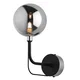 Jupiter 1889 - Zidna lampa ERIS 1xG9/14W/230V mat hrom/crna/dimljeno-siva