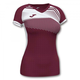 Joma Supernova II T-Shirt Burgundy-White S/S