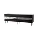 Hanah Home HANAH HOME Leon - Black, Fume TV omarica, (20870434)