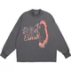 Billie Eilish Neon Silhouette Charcoal Grey XL Majica