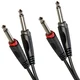 Avdio kabel 2x 6,3 mm jack/2x 6,3 mm jack 1,5 m Roxtone SACC100L1.5