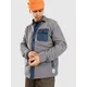 Passenger Firelight Sherpa Lined Overshirt Jacket grey marl
