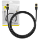Baseus Network cable cat.8 Ethernet RJ45, 40Gbps, 1m (black)