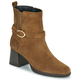 Geox Škornji D Walk Pleasure 55 D46XBA 00022 C6372 Rjava
