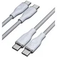 VOLTME Powerlink Rugg CTC 3A/60W 1,0m siva