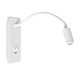 LED fleksibilna zidna lampica sa USB BASE LED/8W+LED/2W/230V bela