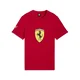 PUMA Scuderia Ferrari Coloured Shield Tee Youth, Motorsport, Rosso Corsa, 11-12Y