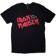 Iron Maiden Majica Est. 1975 Slanted Logo Unisex Black S