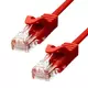 ProXtend CAT5e U/UTP CU PVC Ethernet kabel rdeče barve 3 m, 5UTP-03R
