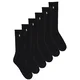 Polo Ralph Lauren CAS CREW 6PK-CREW SOCK-6 PACK Črna