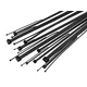 BLOW Privezovalni trak 100 kos 9 x 1150 mm črn