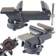Vrtilna primež s nakovalom 150 mm 41669