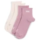 Womens Puma Womens Quarter Socks (2-Pack), Pink, Size 39/42, Women
