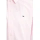 Bombažna srajca Tommy Jeans ženska, roza barva, DW0DW22078