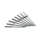 SLEPE KOVICE 4x8mm ALUMINIJASTE 50kos, TRIUSO | Topdom