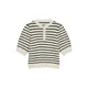 VERO MODA Pulover VMDOFFY kremna/črna