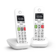 GIGASET Fiksni telefonski gigaset a270 brezžična bela, (20576014)