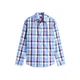 Tommy Jeans Srajca kraljevo modra / rdeča / črna / bela