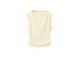 MANGO Top Lacy svetlo bež