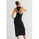 Trendyol Black Fitted Knitted Stylish Dress