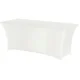 Hendi Pravokotna miza brez likanja, 150 x 76 cm, iz jersey tkanine, bela – Hendi 814390