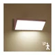 Brilagi - LED spoljašnje zidno svetlo sa senzorom TRIANGLE LED/42W/230V braon IP65