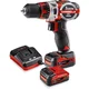 Einhell TE-CD 12/1 Li Akumulatorska bušilica, 2x2,0Ah, Crveno-crna