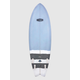 Buster 510 Quad Fish Surfboard blau / grau Gr. Uni