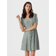 VERO MODA Dolga srajca VMAlba  pastelno zelena / bela