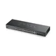 Zyxel GS1920-24v2, 28-portno pametno upravljano stikalo 24x gigabitno bakreno in 4x gigabitno dvojno, hibridni način, samostojno ali