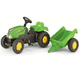 Rolly toys Kid Traktor na pedale sa prikolicom - zeleni ( 12169 )