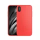 Maska Semicarbon za iPhone XS crvena
