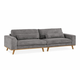 Sofa Seattle K111 Siva, 280x90x85cm, Tkanina, GambeNoge: Drvene