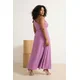 Trendyol Curve Ženska haljina Tbbss25Ah00053, Roze