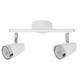 Rabalux Karen spot LED 2x4W bela/hrom Spot rasveta