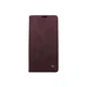 Maska za telefon LEATHER RETRO FLIP za Huawei P50 Pro, Bordo