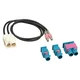 ACV Antenski adapter Fakra vtičnica (F), 2x Fakra vtič (m) ali dvojni Fakra (m)