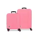 PEPE JEANS ARIS set kofera 2/1 - pink