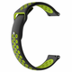BStrap Silicone Sport pašček za Huawei Watch GT3 42mm, black/green