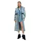 Desigual Trenčkot Vio 26SWED17 Modra Regular Fit