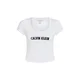 Calvin Klein Jeans Majica črna / bela