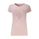GUESS Majica Triangle Ombre rosé