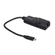 Lanberg Lanberg NC-1000-02 RJ-45 Vmesnik/Adaapter za USB in USB Type-C, Black, Plug and Play, Hot-swap, 0.15 m