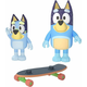 Paket dveh figuric - Skateboard (BLUEY & BANDIT) - 1 k.